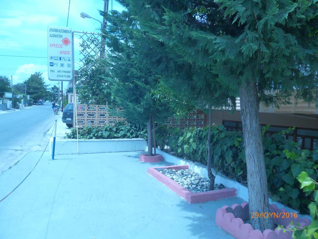 Golden Sun Rooms Pyrgi Thermis Ngoại thất bức ảnh